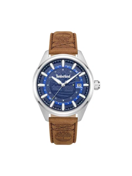 TIMBERLAND Analogové hodinky Date watch Small Northbridge' hnědá