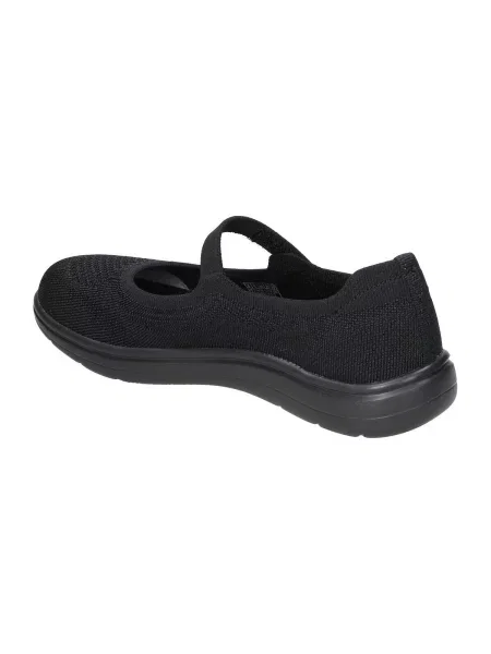 Baleríny Skechers čierna