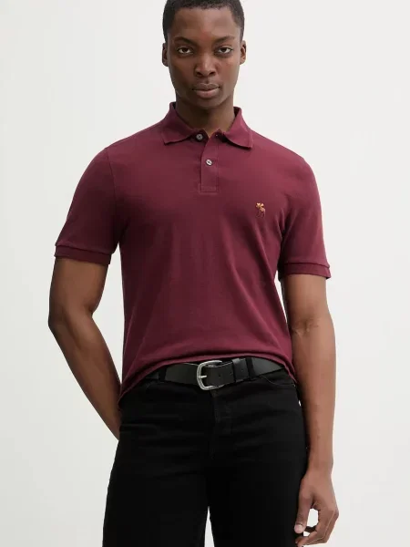 Polo Abercrombie & Fitch bordo