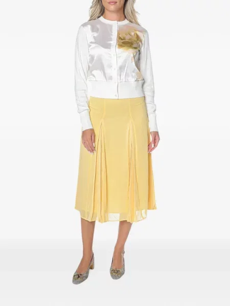 Fustă midi Ted Baker galben