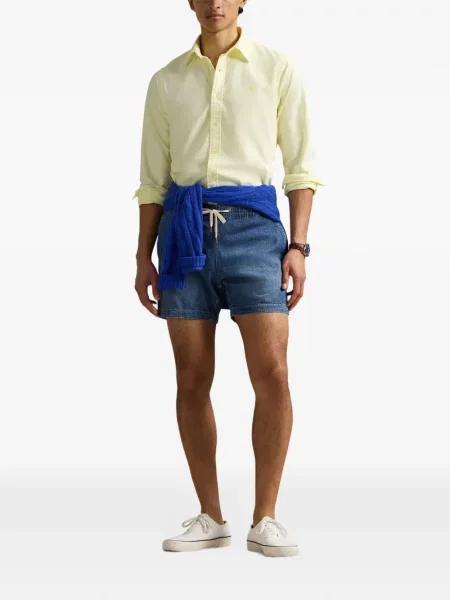 Риза Polo Ralph Lauren бродирана зелено
