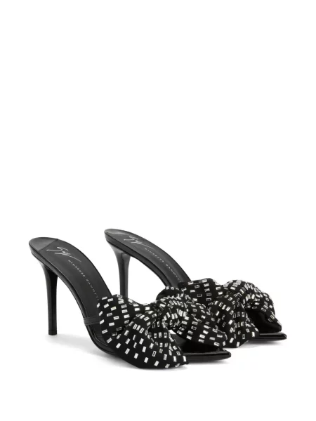 Pantofle Giuseppe Zanotti černé