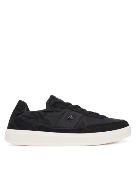 Tommy Hilfiger Сникърси Th Heritage Nylon Sneaker черен