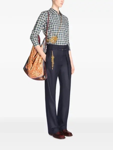 Fular Dries Van Noten portocaliu