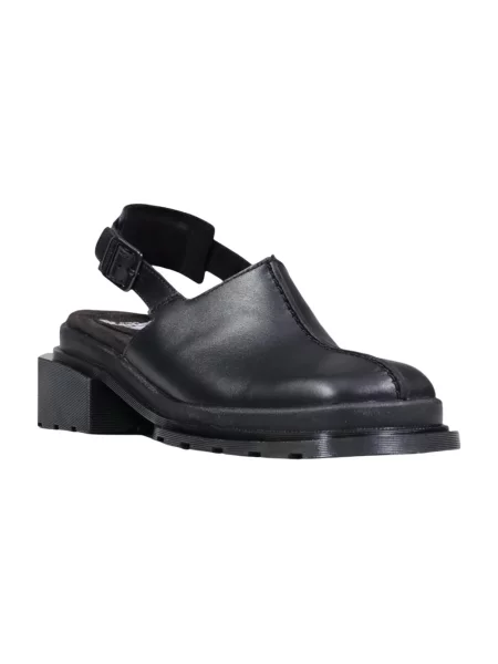 Klapki mules Dr. Martens czarne