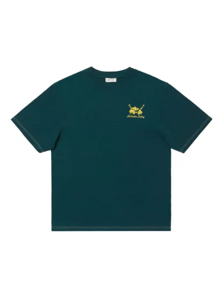 Tricou Nicholas Daley cu imagine verde