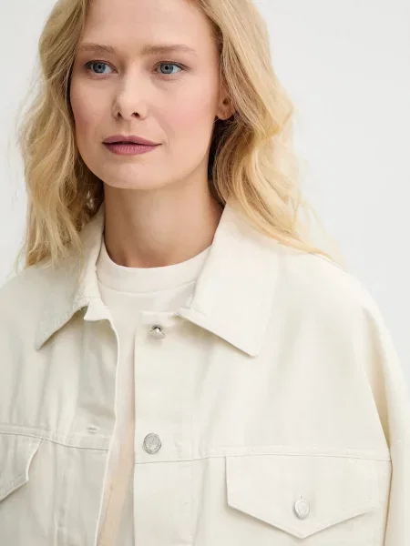 A.P.C. kabát blouson cally bézs