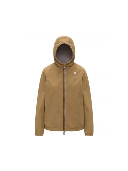 Parka K-way brązowa