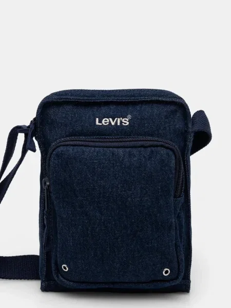Чанта през рамо Levi's тъмносиньо