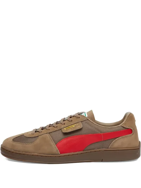 Sneakerși Puma Suede din piele de căprioară maro