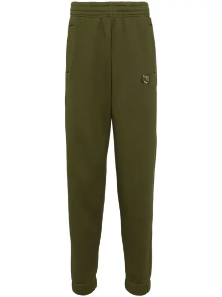 Kalhoty Maison Kitsuné zelené