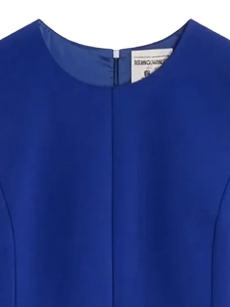 Top Semicouture fără mâneci albastru