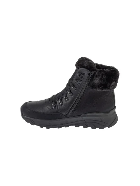 Botine Rieker cu șireturi negru