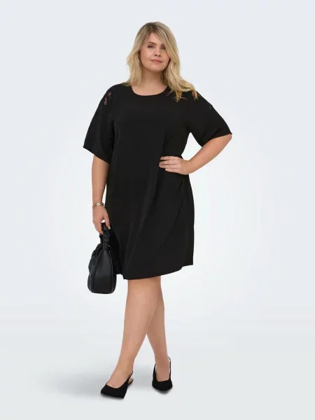 ONLY Carmakoma Rochie CAREVALOU' negru