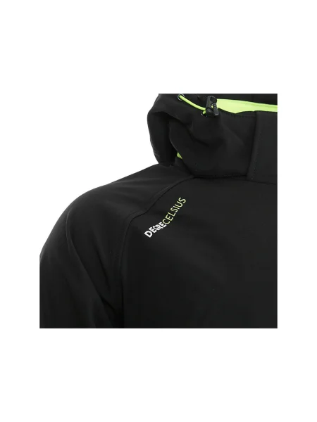 Geacă Degré Celsius softshell negru