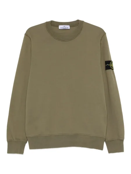 Hanorac Stone Island cu strasuri verde