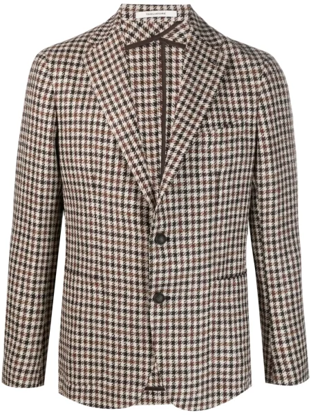 Sacou Tagliatore în carouri lung