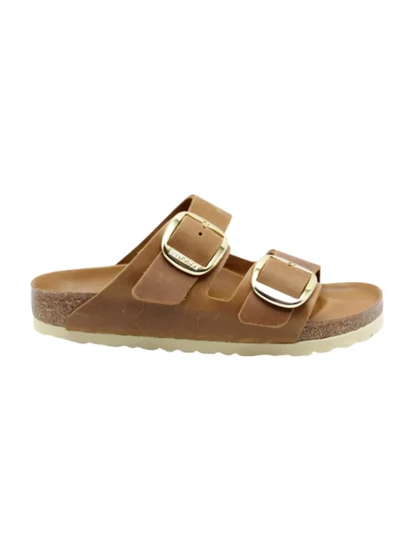 Trampki Birkenstock Arizona Big Buckle FL Cognac HEX EUR 41 brązowe