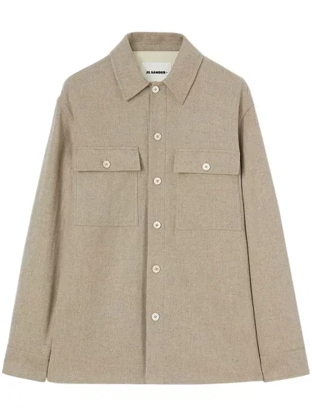 Фланелена дълго риза Jil Sander