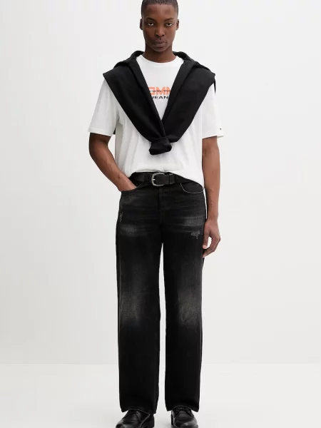 Tommy Jeans kratka majica bela