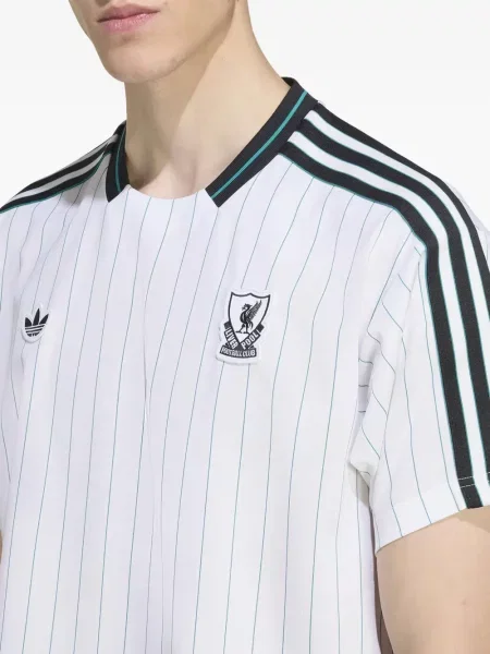 Pantaloni Adidas cu autograf alb