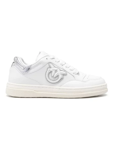 Sneakersy Pinko skórzane białe