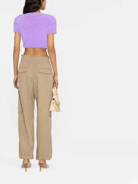 Kardigan Jacquemus fialový