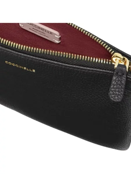 Coccinelle crossbody kabelka dámska kožená BEST CROSSBODY čierna