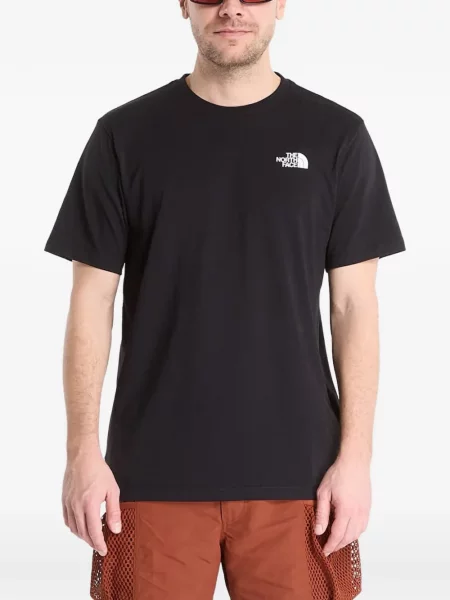 Tricou The North Face cu imagine negru