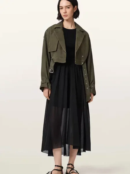 Кожаная куртка Allsaints