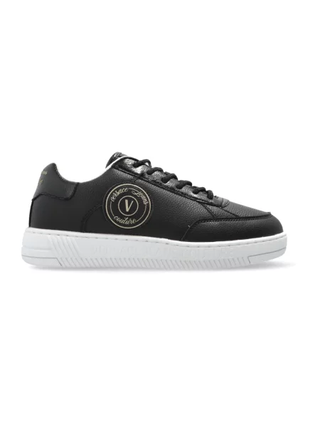Sneakersy Versace Jeans Couture z logo czarne