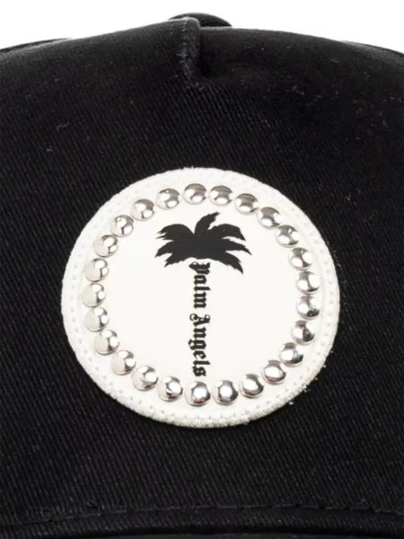 Șapcă Palm Angels cu tepi negru