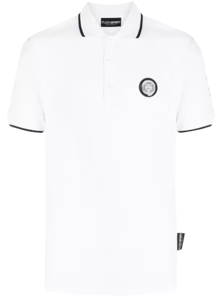 Polo Plein Sport alb
