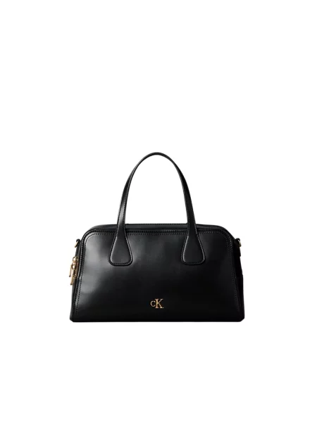 Calvin Klein torebka crossbody z imitacji skóry czarna