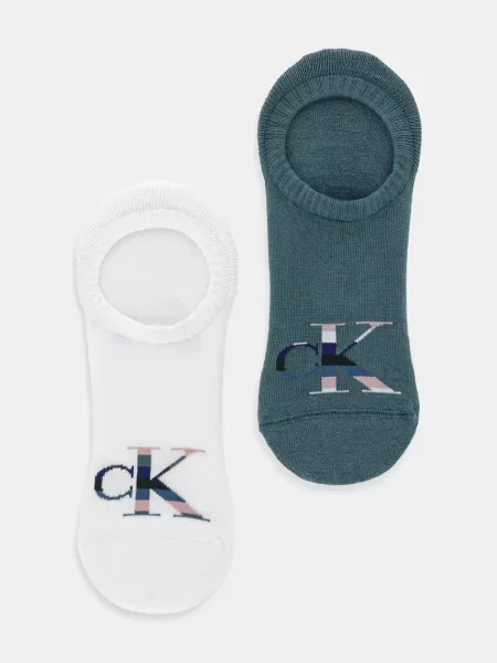 Чорапи Calvin Klein Jeans 2 чифта черно