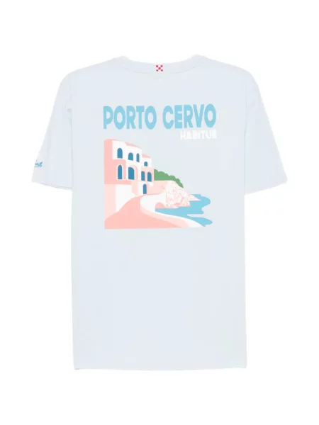 Tricou Mc2 Saint Barth cu imagine albastru