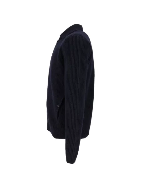 Cardigan Zanone tricotate albastru