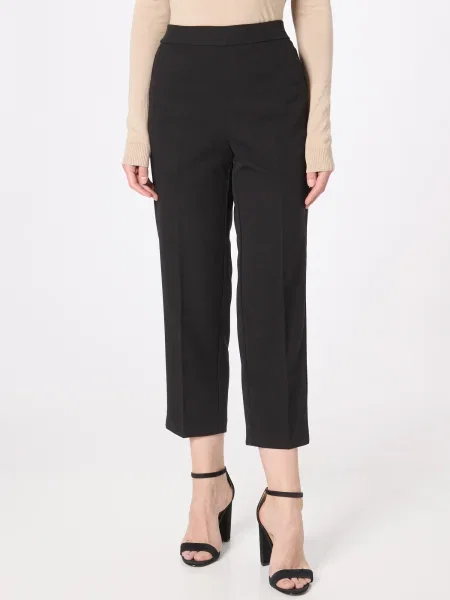 Kaffe Pantaloni cu dungă Sakura' negru