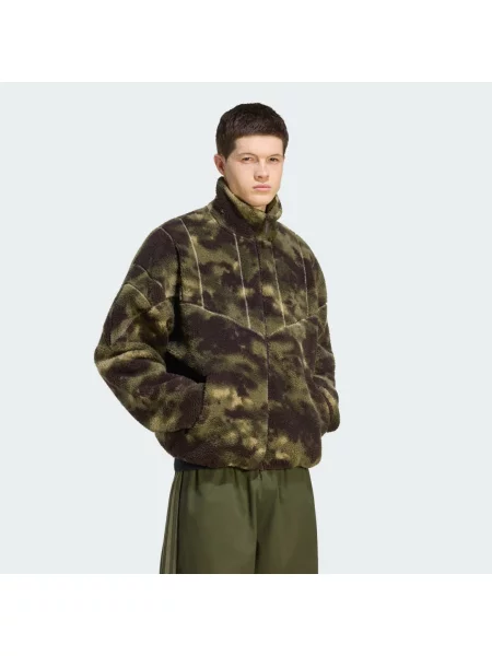 Bluza dresowa MORO Z POLARU oliwkowa