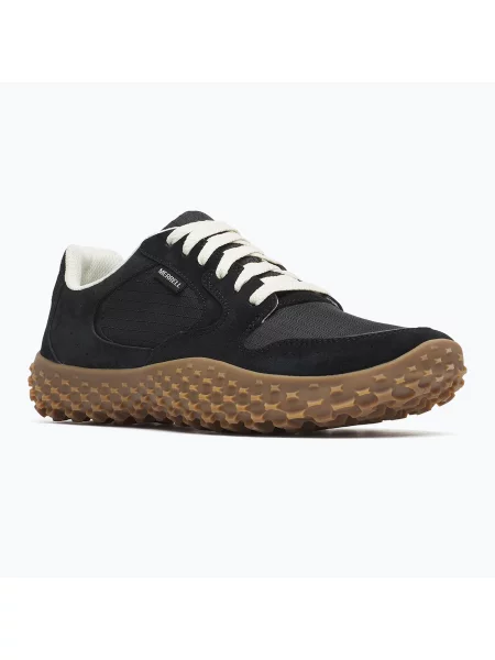 Férfi barefoot cipő Merrell Wrapt black. Méret: 46 EU fekete