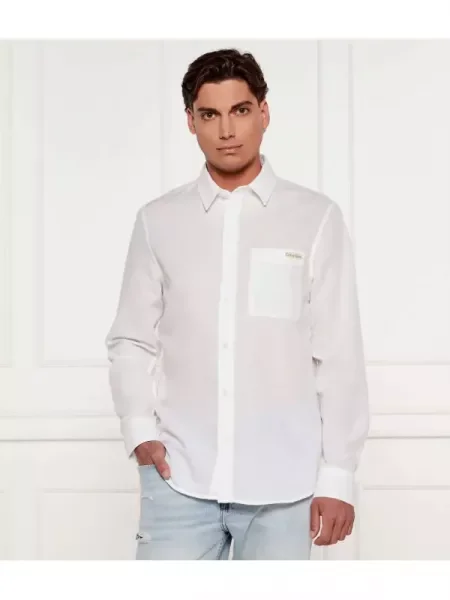 Calvin Klein Jeans De in cămașă alb