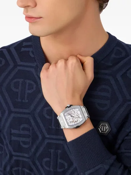 Ceas Philipp Plein argintiu