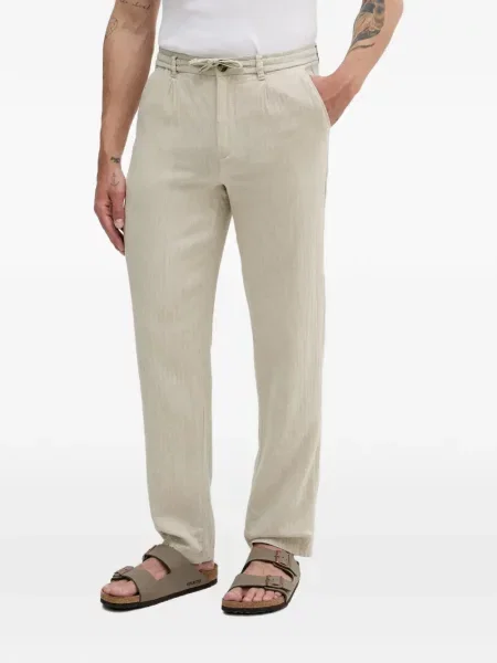 Pantaloni Lindberg cu model herringbone