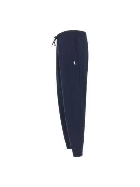 Dzianinowe joggery Polo Ralph Lauren niebieskie