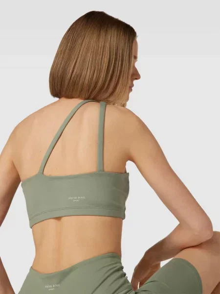 Biustonosz typu bralette z nadrukiem z logo Anine Bing