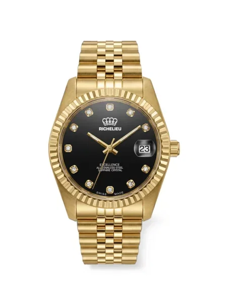 Ceas Richelieu Swiss negru