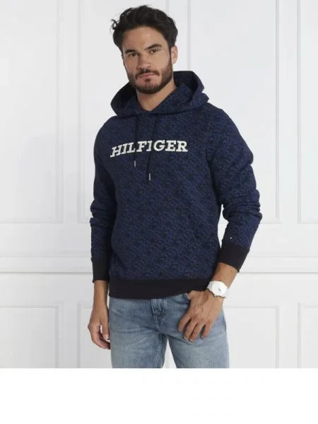 Tommy Hilfiger Hanorac AOP MONOGRAM HOODY