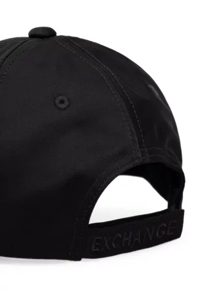 Șapcă Armani Exchange cu broderie negru