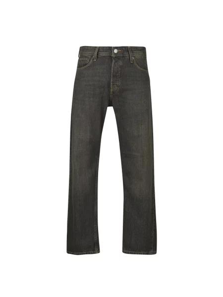 Široké džínsy Jack & Jones čierna