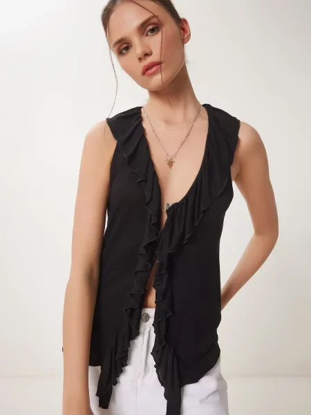 Happiness İstanbul Bluză negru